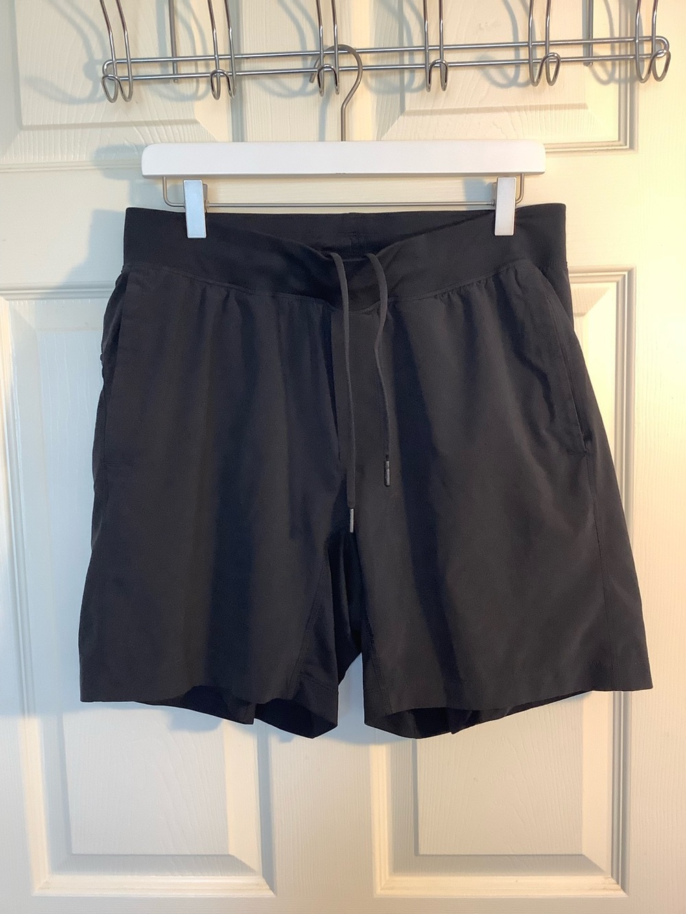 Lululemon Black Shorts Lined Size L